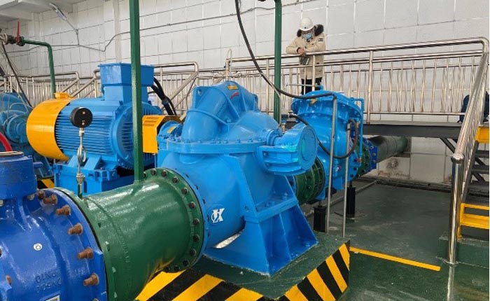 大型離心泵在電廠、水廠節(jié)能改造相繼成功驗(yàn)收，助力綠水青山